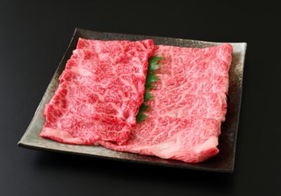 国産黒毛和牛すきしゃぶセット 400g(ロースすきしゃぶ200g・モモすきしゃぶ200g)